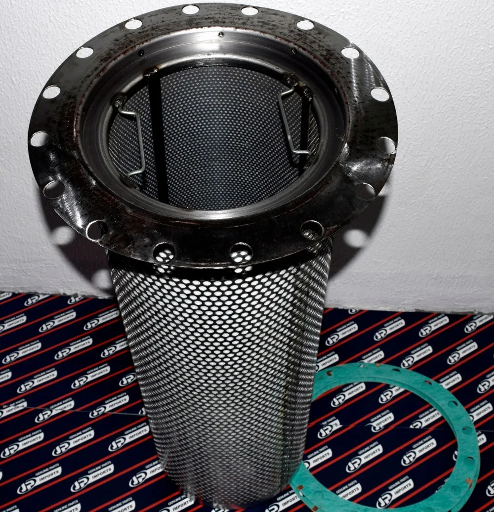 FILTRO SEPARADOR ( COALESCER ) COMPRESSOR E TANQUE ALTA AMONIA MADEF HOWDEN 204 255 FLANGEADO COM DRENO 1517+030M JP000834