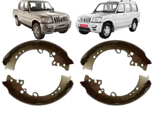 SAPATA FREIO TRASEIRA JOGO PARA TAMBOR 295MM MAHINDRA PICK-UP 2.2 PICK-UP 2.6 SUV 2.2 SUV 2.6 4X4 0602BB0710N JP000041